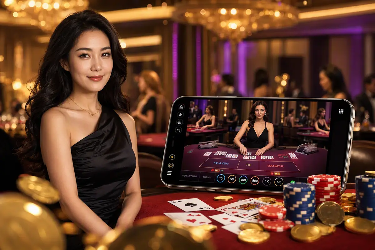 meg888 live casino baccarat diler langsung